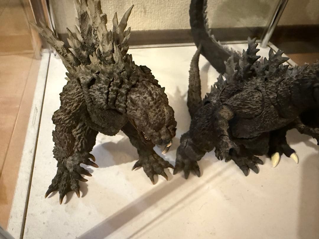 shモンスターアーツゴジラフィギュア 11＋1セット