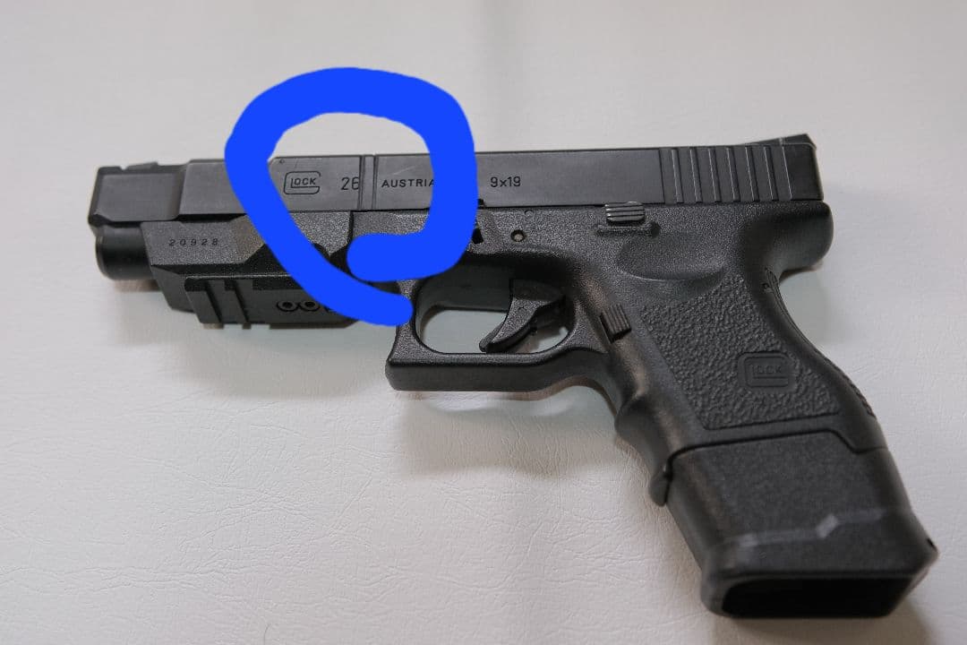 Glock 26 アドバンス ガスガン マガジン2本付き(値下げ)