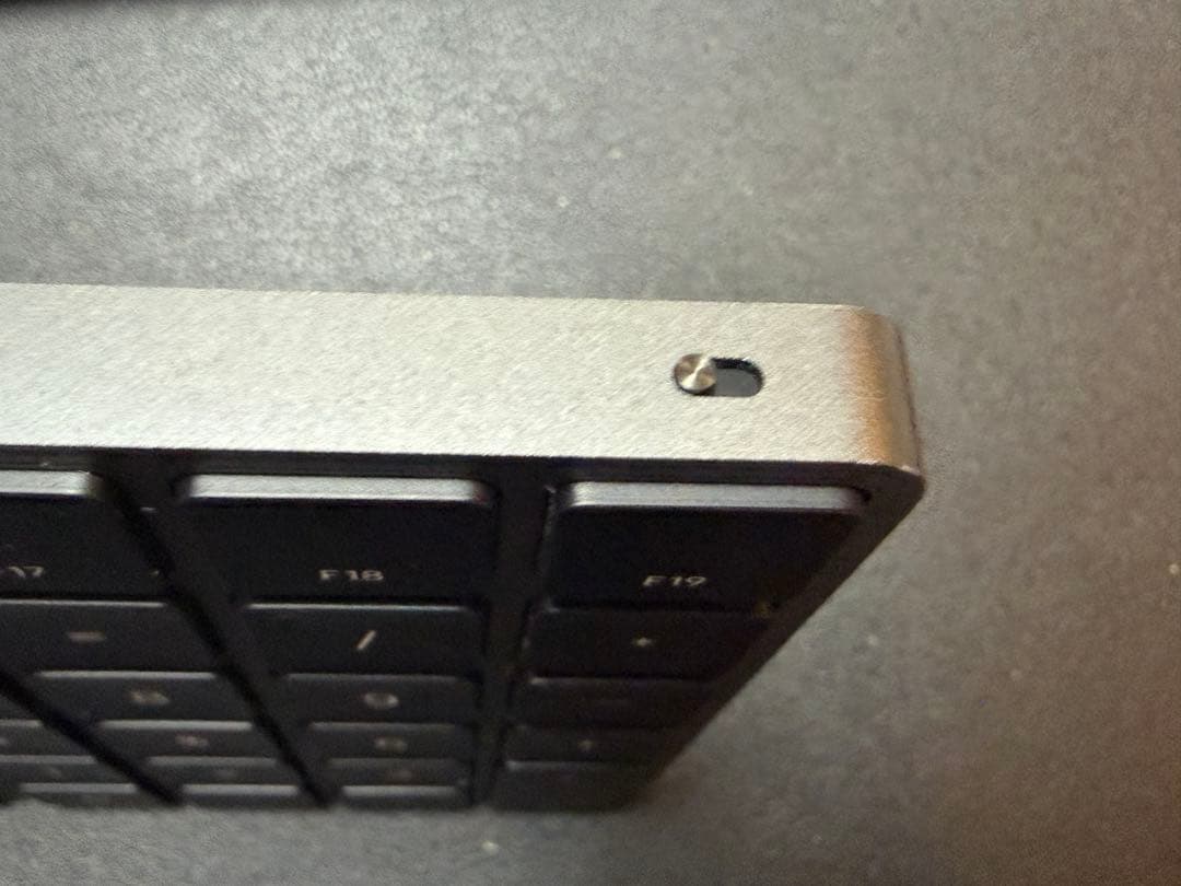 美品AppleMagicKeyboard(テンキー) (JIS) スペースグレイ