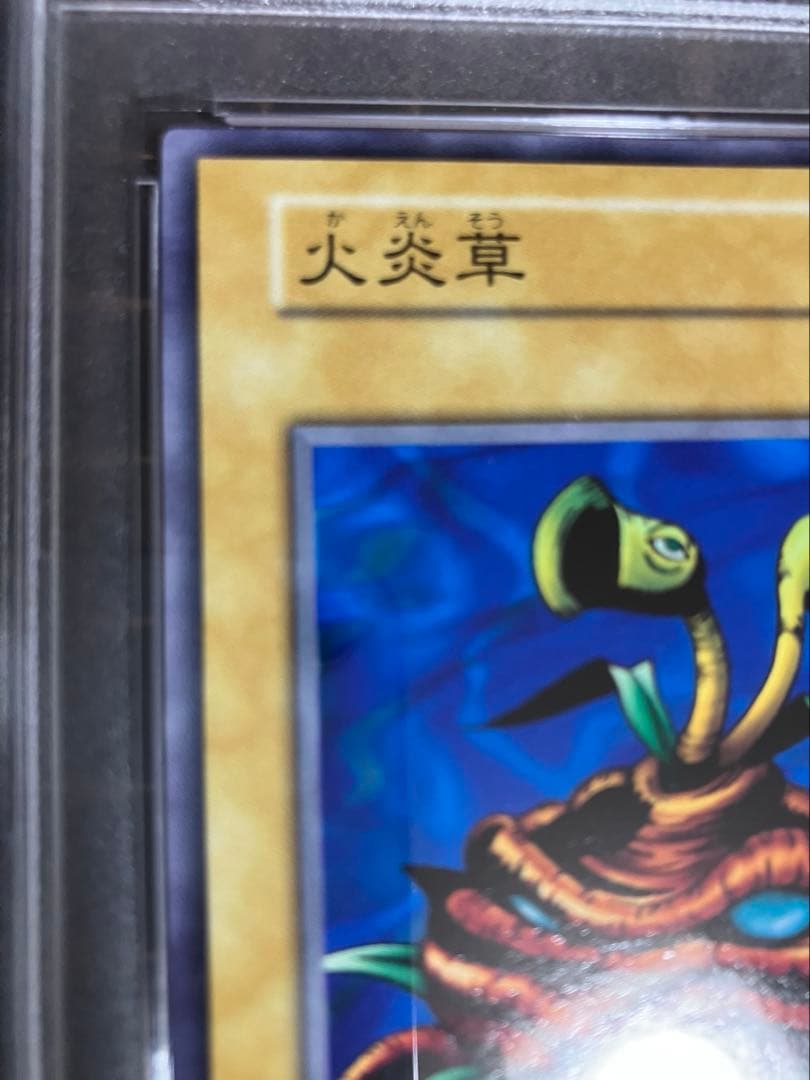 火炎草　PSA10 遊戯王　初期　Vol.1 Firegrass