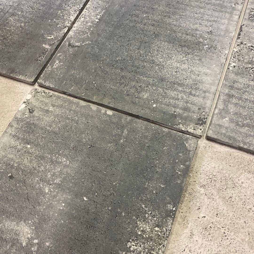 【中古品】陶芸　棚板35×40(厚8mm)7枚組①(スリット無し)