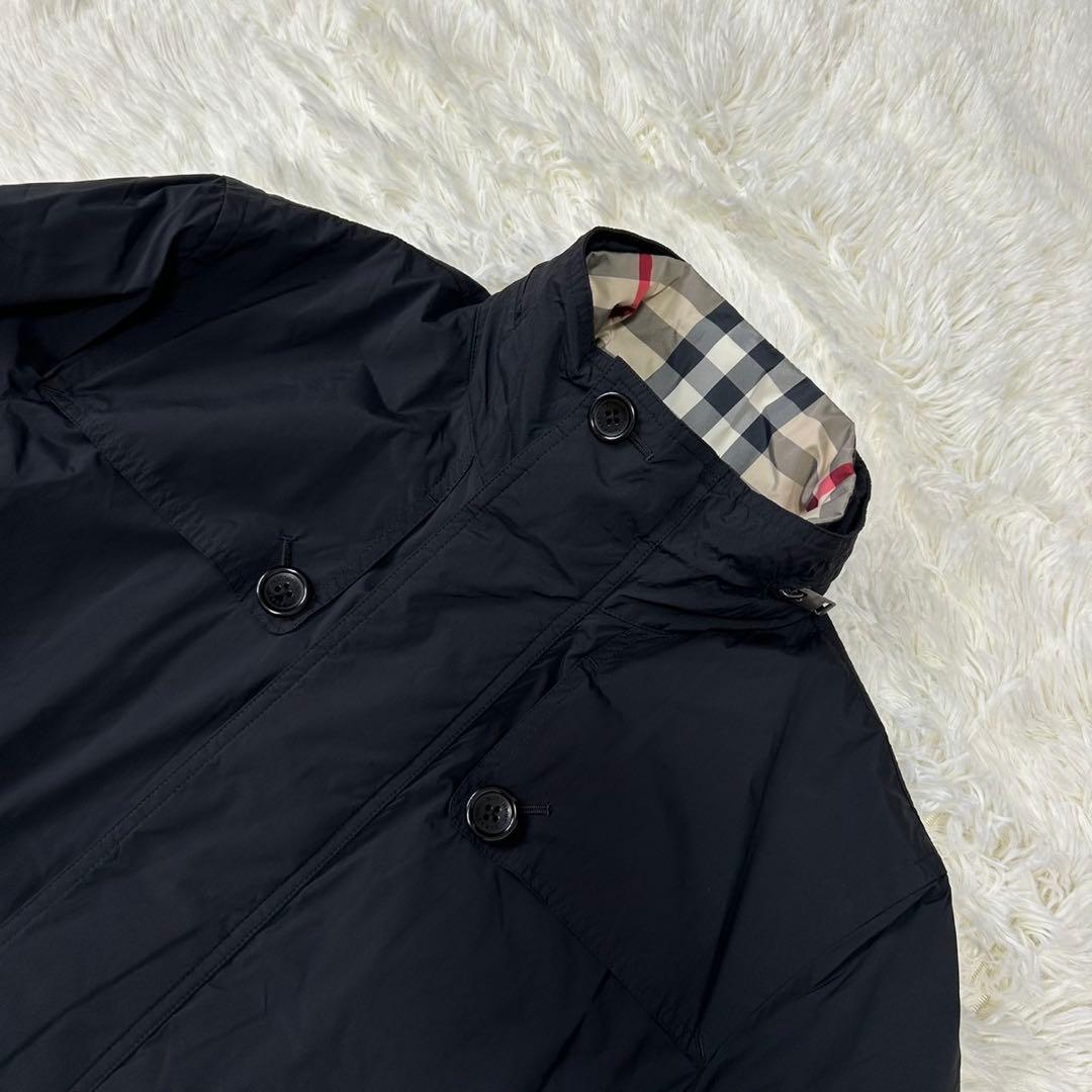 【極美品/L】バーバリーロンドン ダウンコート ダウンライナー メガノバチェック