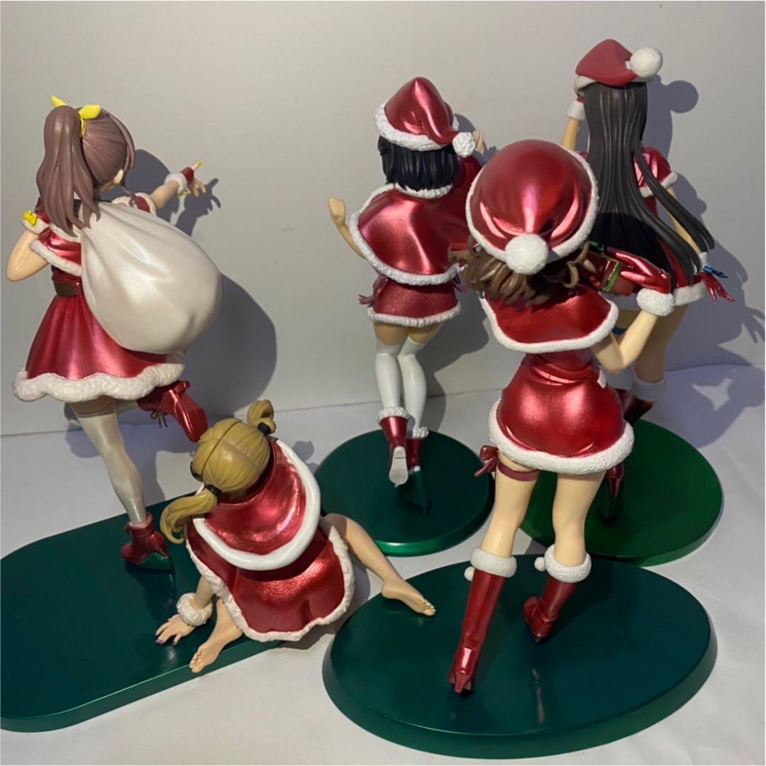 美少女フィギュア　サンタ5体セット！