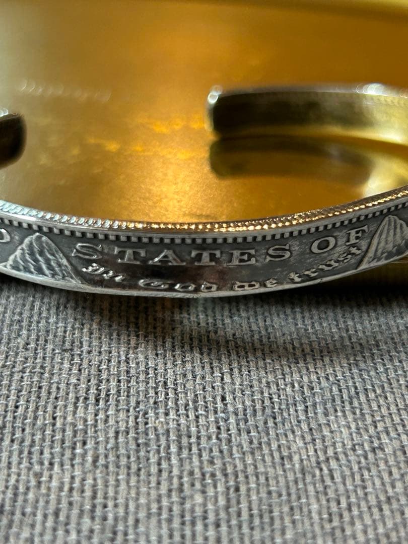 モルガン銀貨バングル