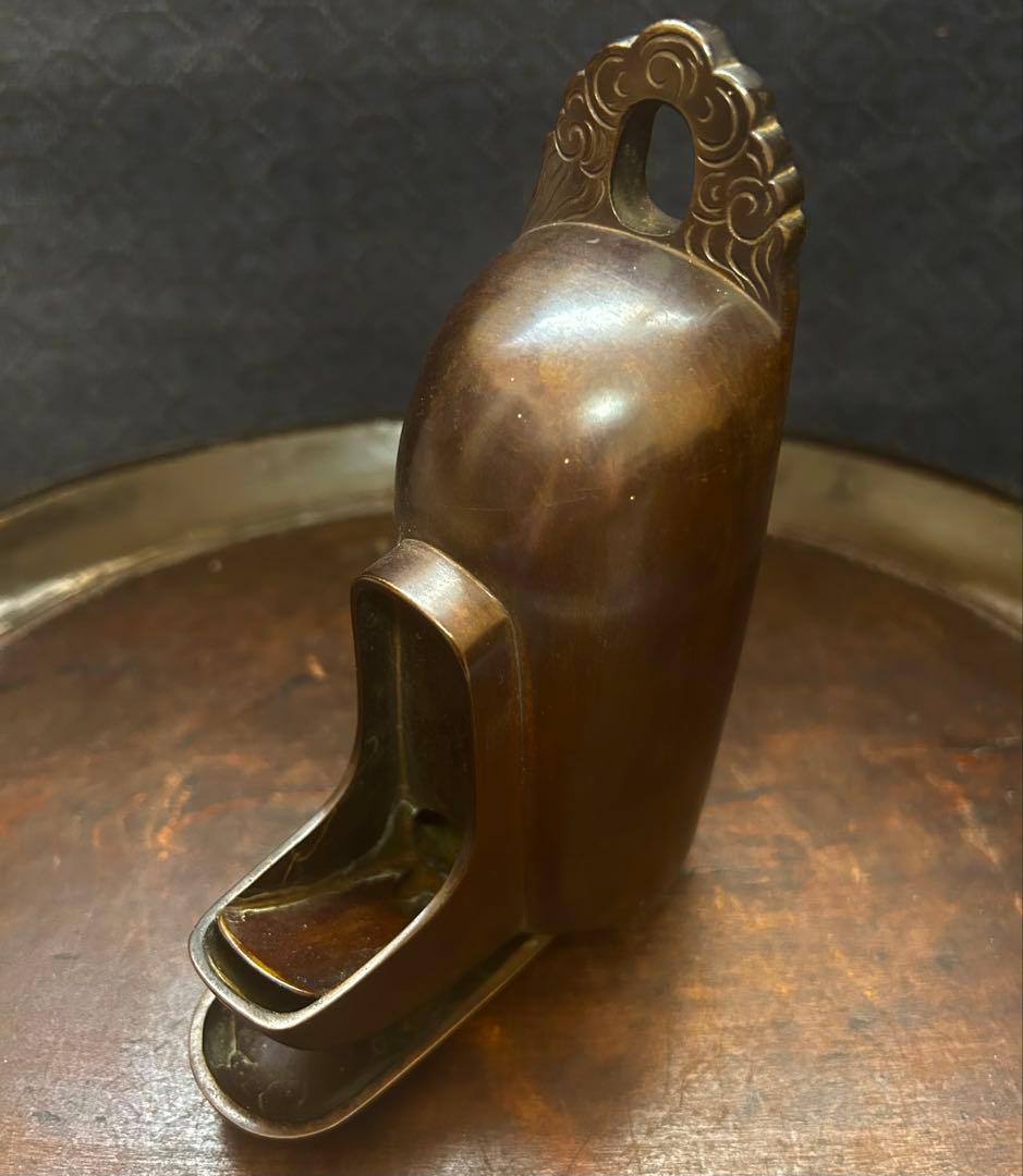 新潟の寺院から出た「堀浄政（堀政五郎）の鎚燈器　本物保証