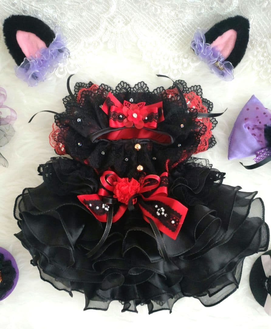 ハナヒラページ♡ハロウィンドレス♡ハンドメイド♡