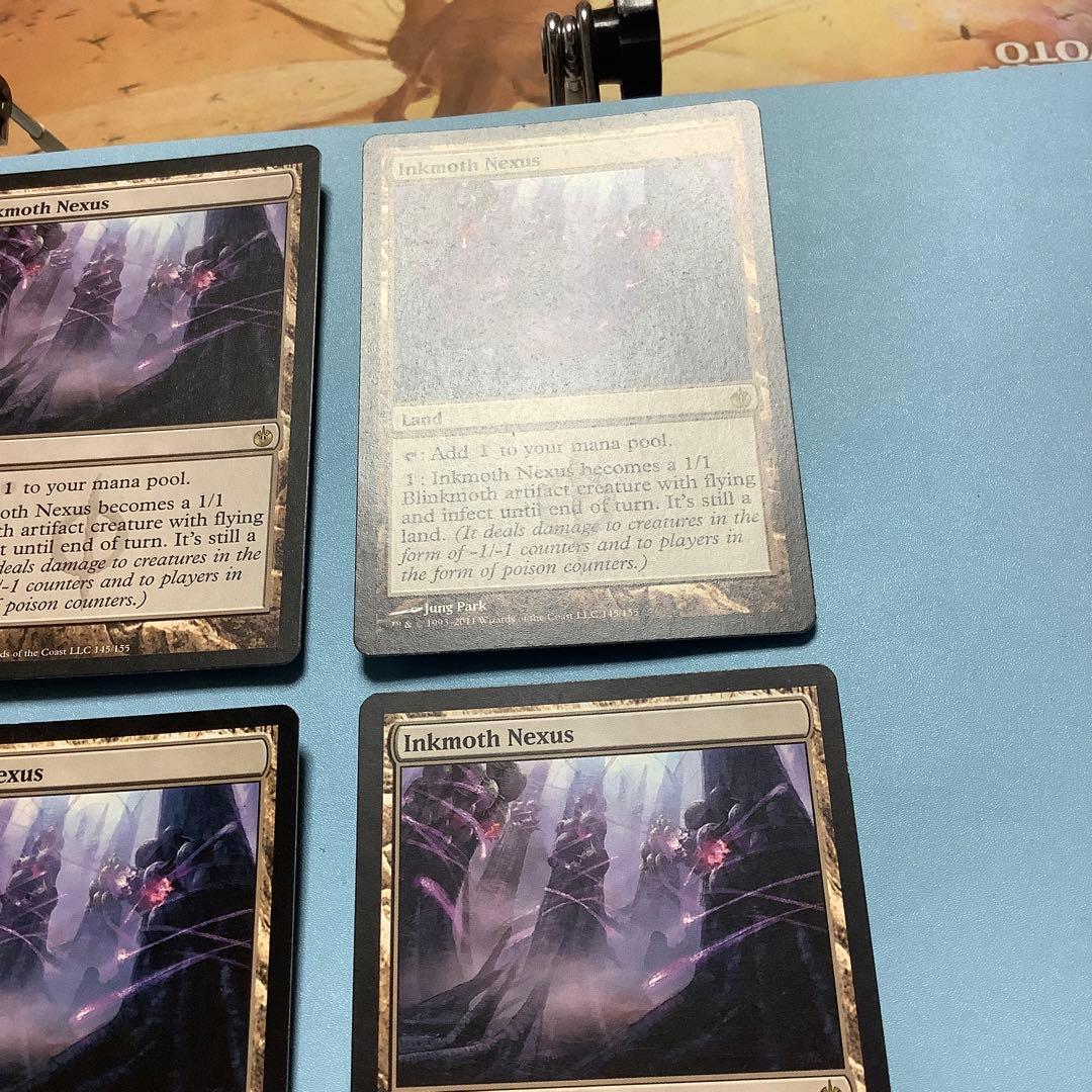 墨蛾の生息地/Inkmoth Nexus  MBS英語4枚セット