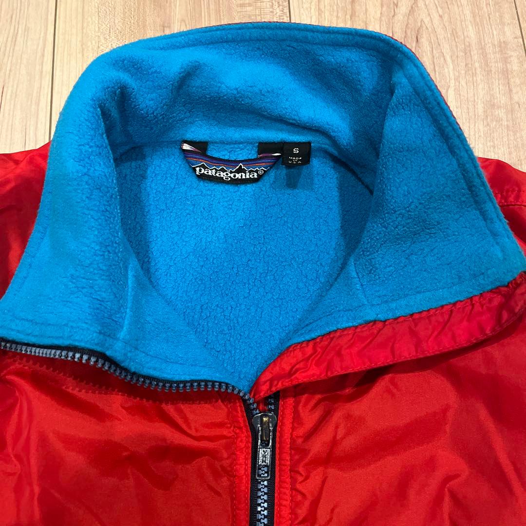 USA patagonia レッド ジャンパー Sサイズ