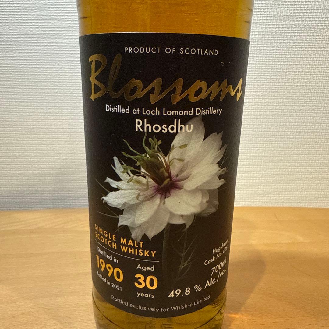 ブロッサムズ Rhosdhu ロスデュー 30年 700ml 49.8%