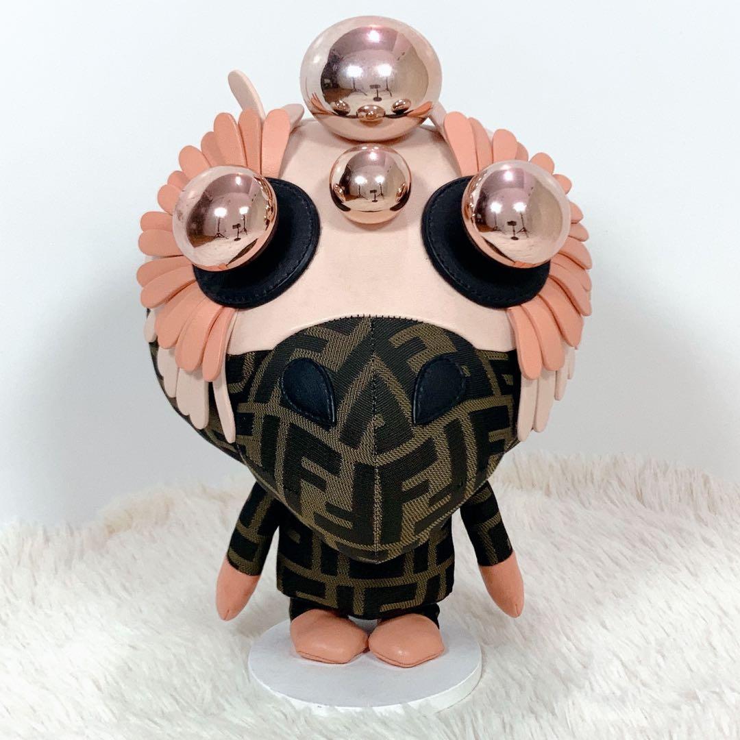 【希少】FENDI スペースモンキー 非売品 ディスプレイ ズッカ柄 ぬいぐるみ