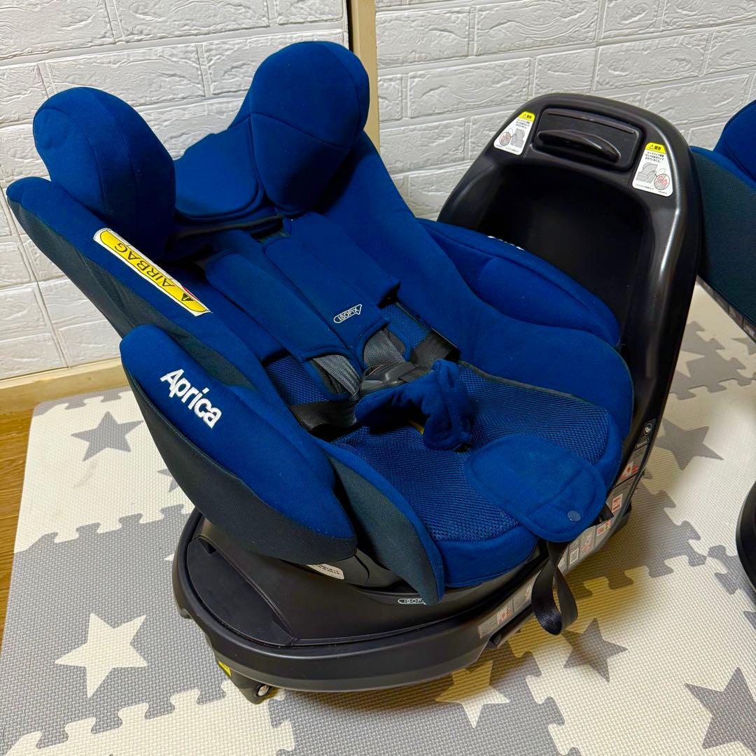 【極美品】アップリカチャイルドシート ディアターンプラスISOFIX 2台セット