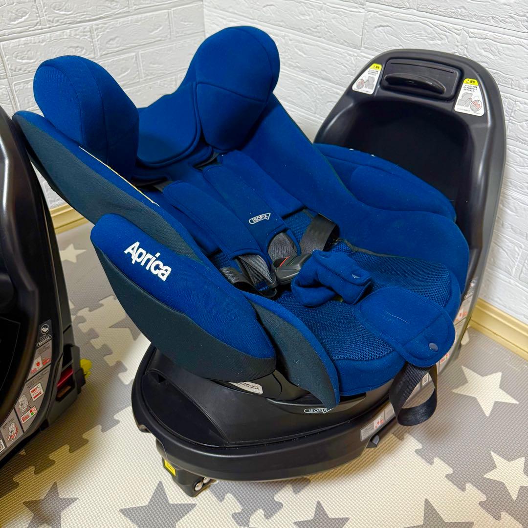 【極美品】アップリカチャイルドシート ディアターンプラスISOFIX 2台セット