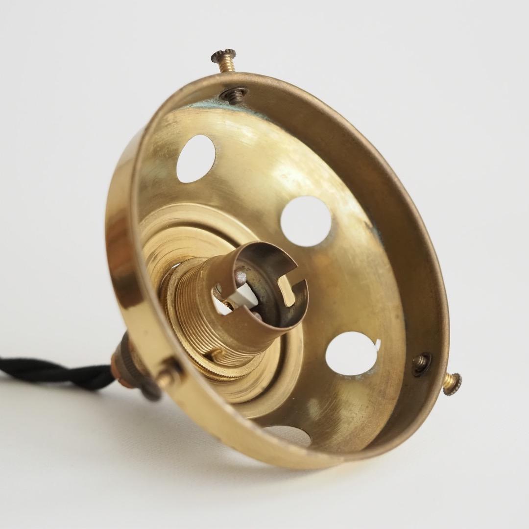 シェードランプ 天吊ランプ エッチング / アンティーク 英国製