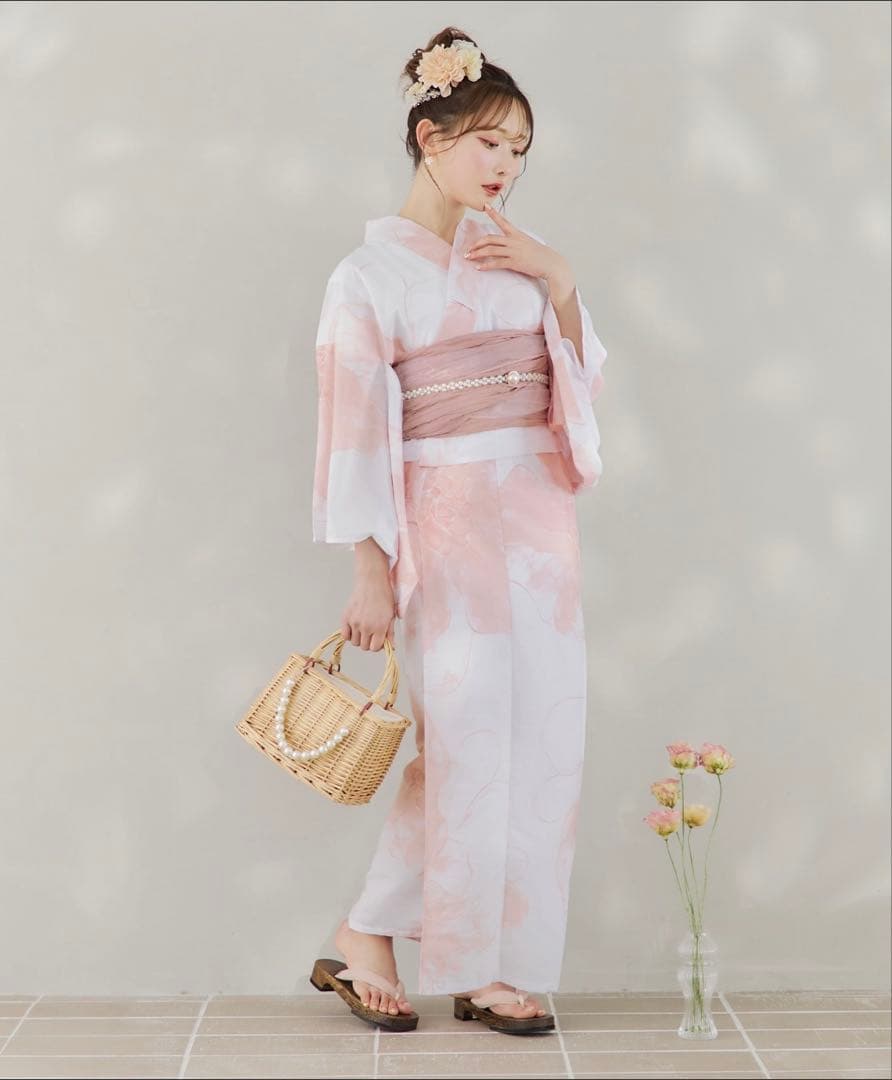 【お値下げ中】sugar nine 浴衣　３点セット