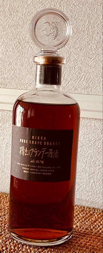 樽出しブランデー原酒NIKKA PURE GRAPE BRANDY