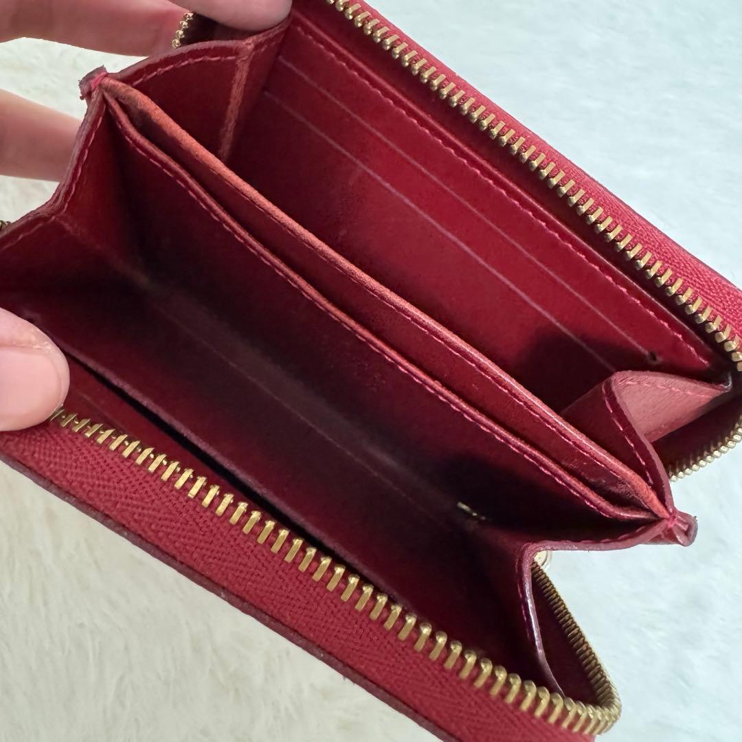 LOUIS VUITTON モノグラム ヴェルニ エナメル パース 財布