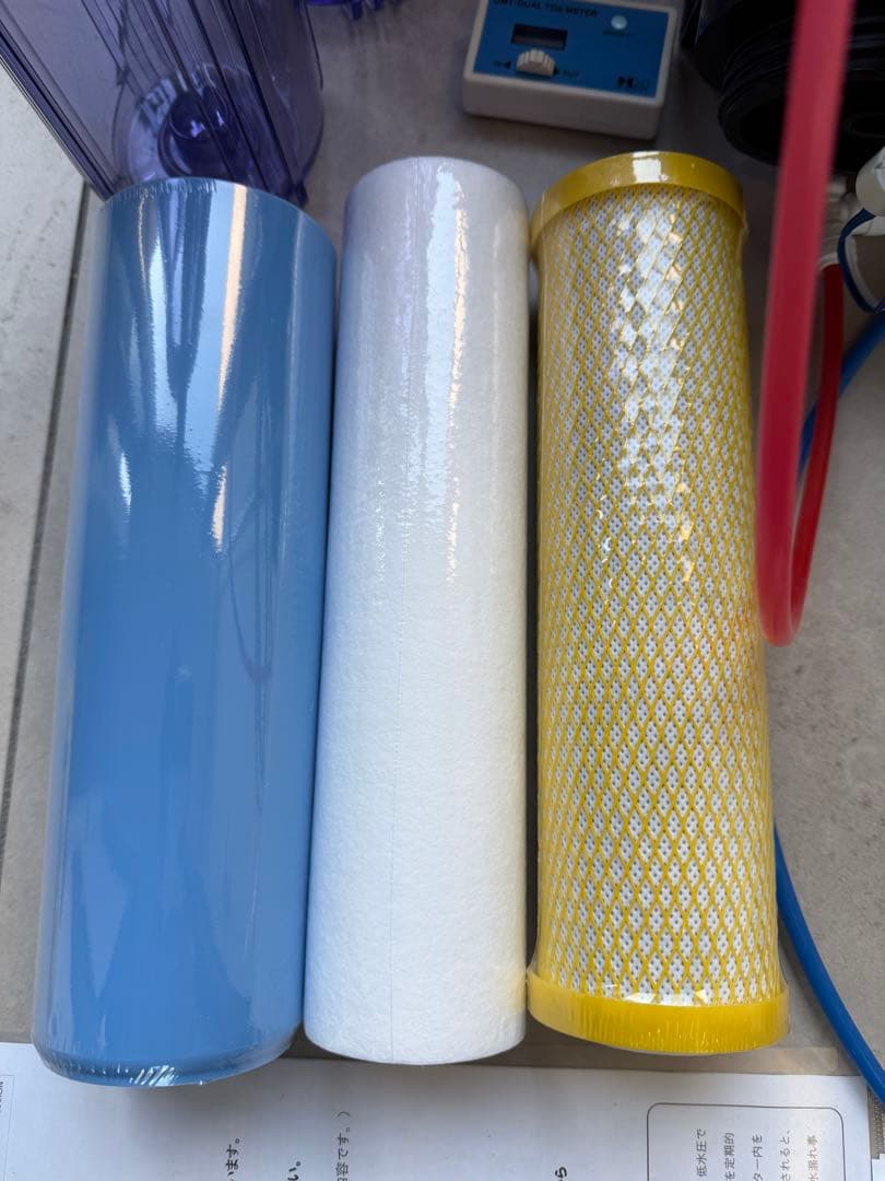 クロノスレイン　アクアギーク　説明書、箱あり　TDSモニター付　カートリッジ新品