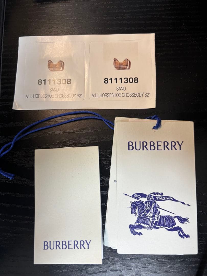 バーバリーホースシュークロスボディバッグ