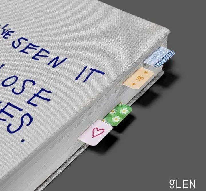 韓国作家さん　キスカットテープ　模造紙シール