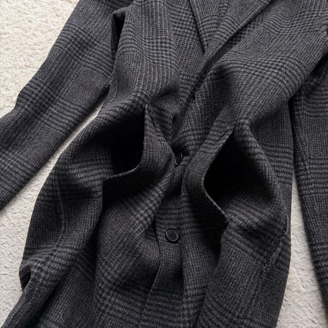 美品✨ポロラルフローレン チェスターコート ダブルフェイス グレンチェック 現行