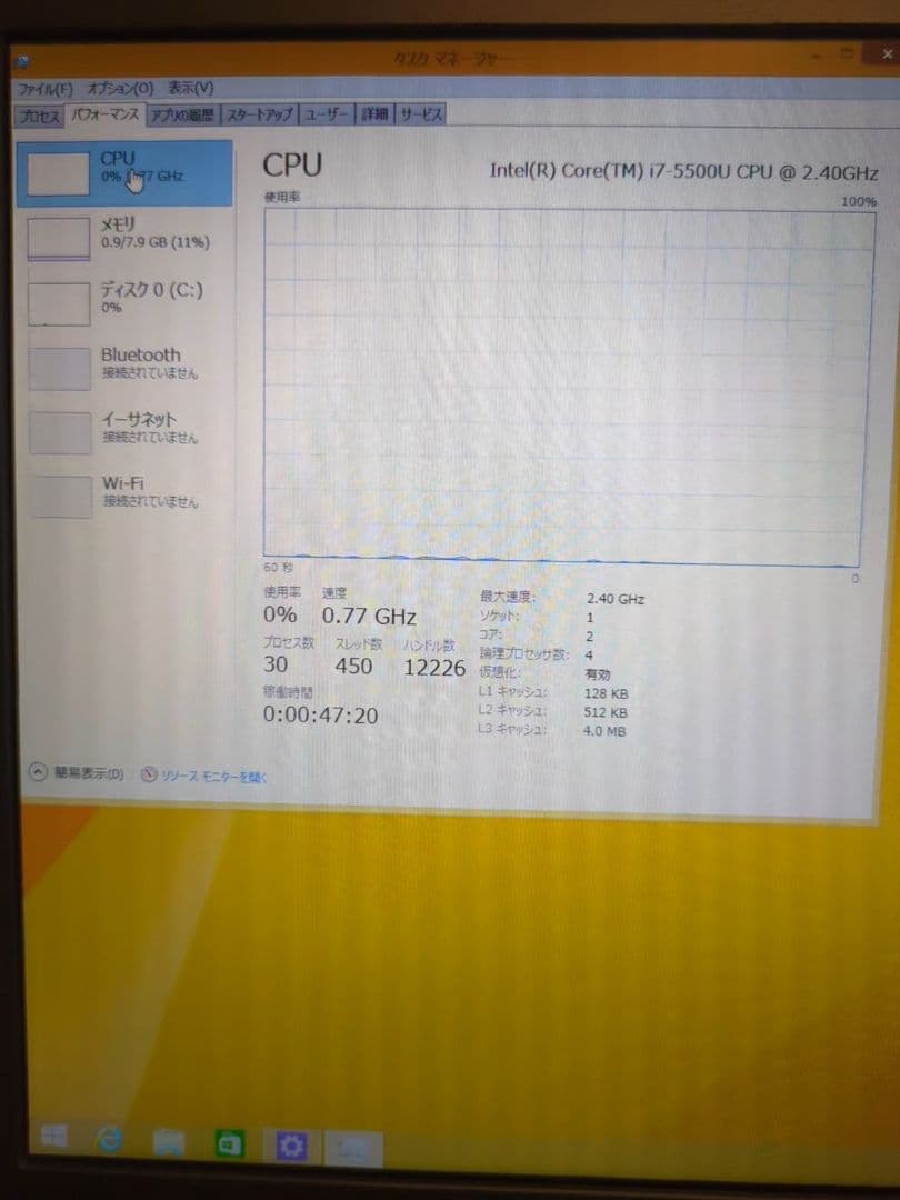 【ジャンク】DELL inspiron17 5000Series Core i7