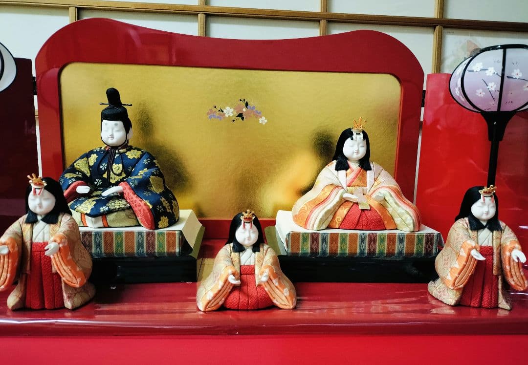 木目込み人形　若菜