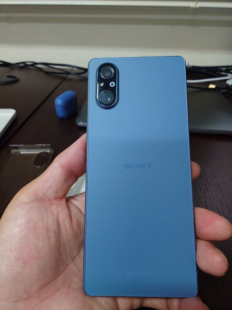 Sony Xperia 5 V ブルーSIMフリー256GBソニーストア購入美品