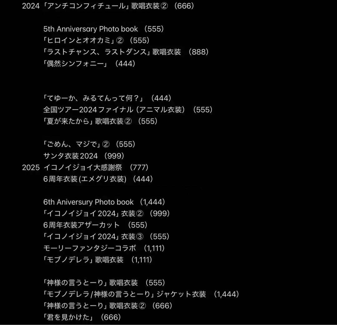 蟹沢萌子 生写真 コンプ まとめ売り②　132枚(44コンプ)