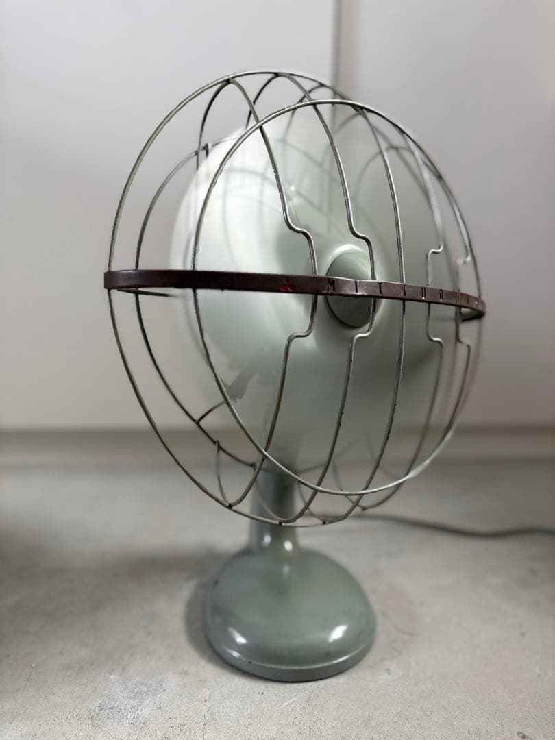 再値下げ☆希少・レトロ 扇風機 MITSUBISHI三菱　シャビー