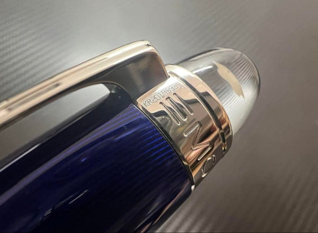 モンブラン スターウォーカー クールブルー 万年筆 M 中字