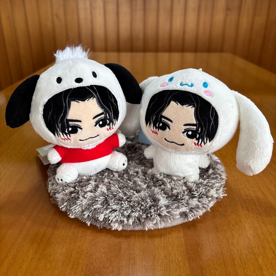 FANTASTICSミニぬいぐるみ [八木勇征]シナモロール ポチャッコ