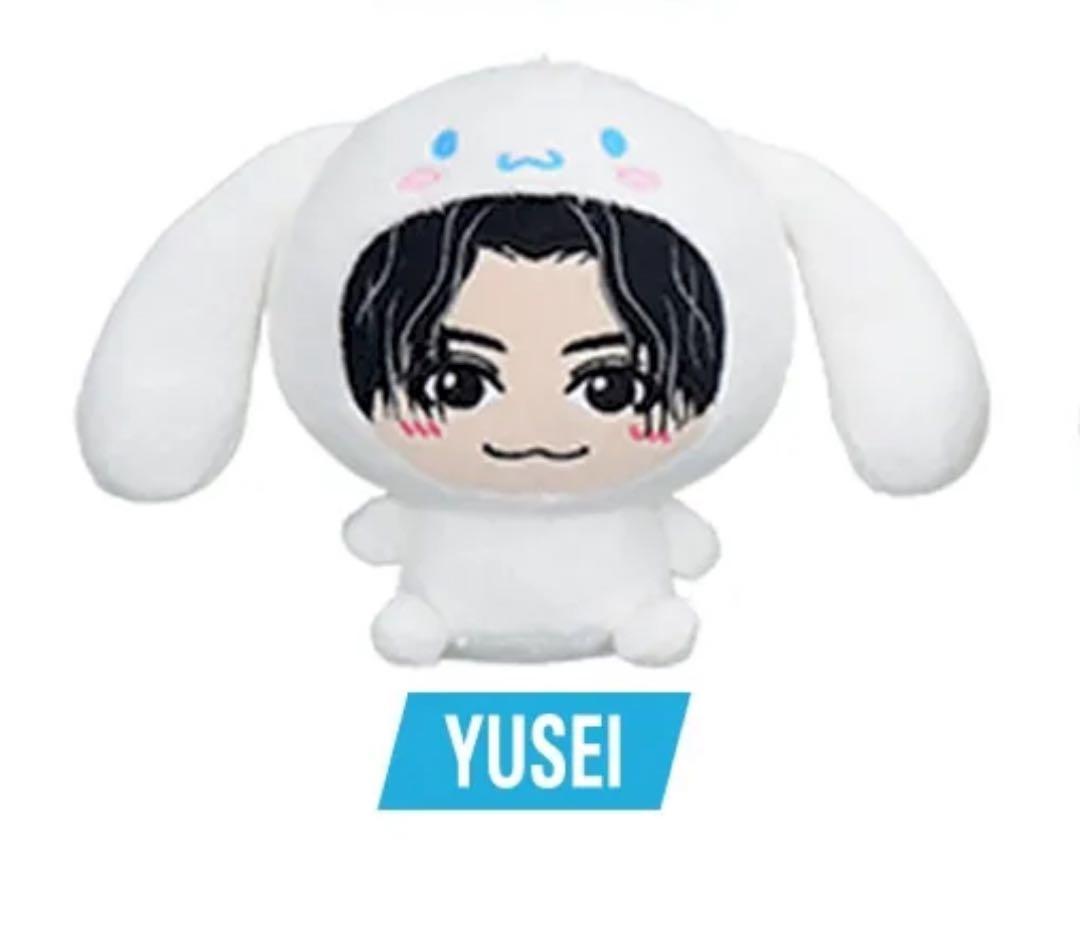 FANTASTICSミニぬいぐるみ [八木勇征]シナモロール ポチャッコ