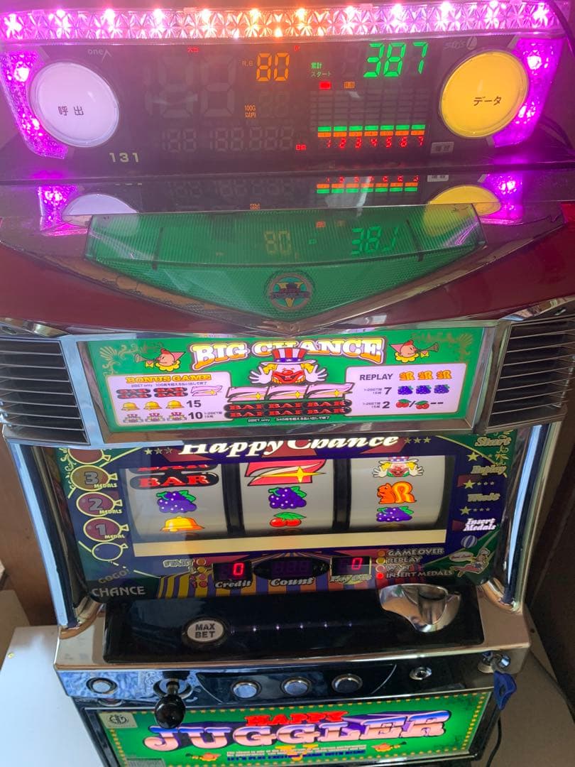 S*E様 スロットマシン ハッピージャグラーⅤⅡ