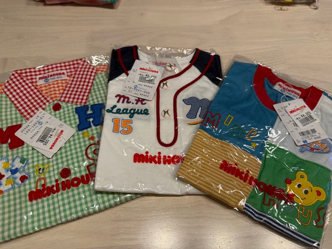 レトロ　ミキハウス Tシャツ 90cm 3点セット