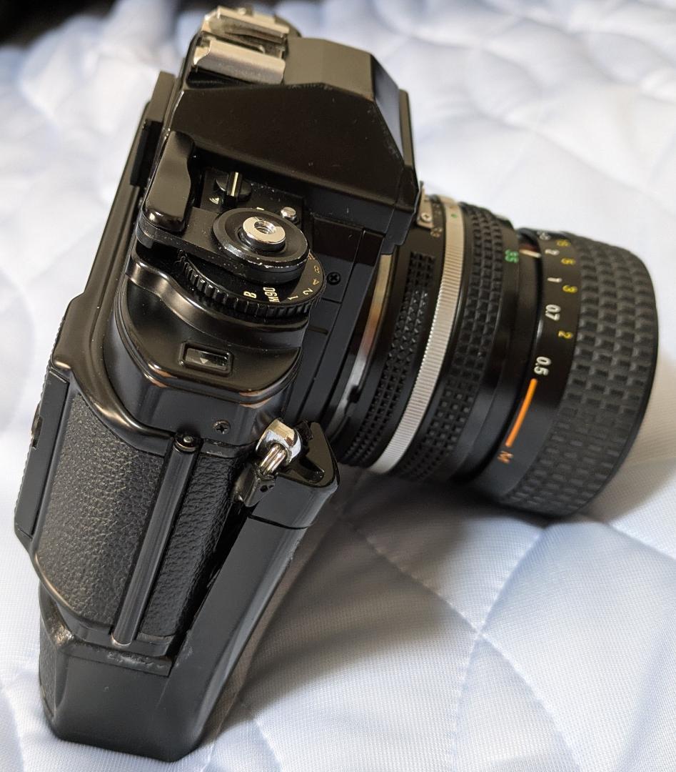 値下 ’82年度名機 Nikon FG 35-70 & MF-15 & MD-E