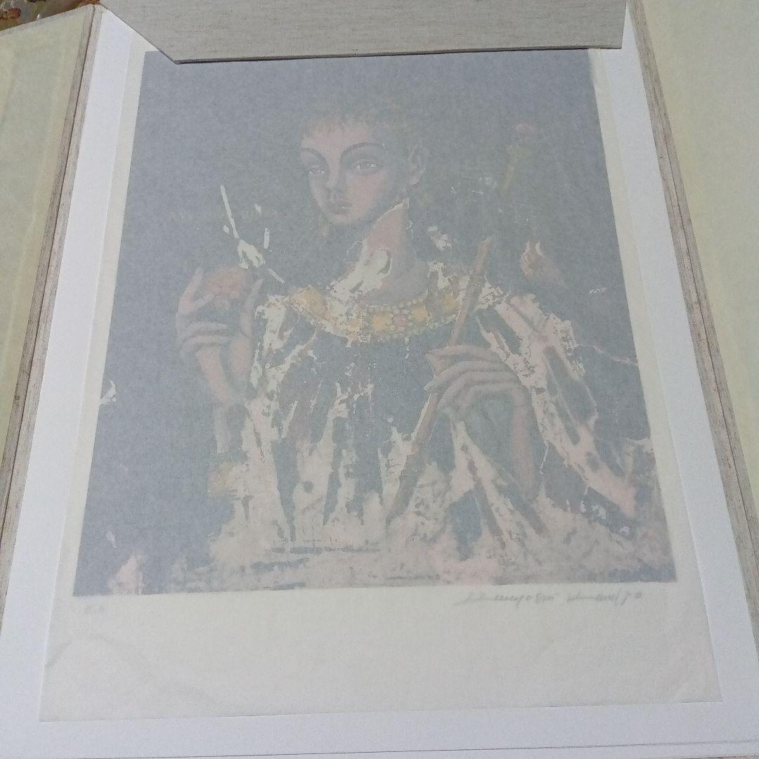 金子國義　金子国義　版画　リトグラフ　サイン　署名　４枚セット　シルクスクリーン