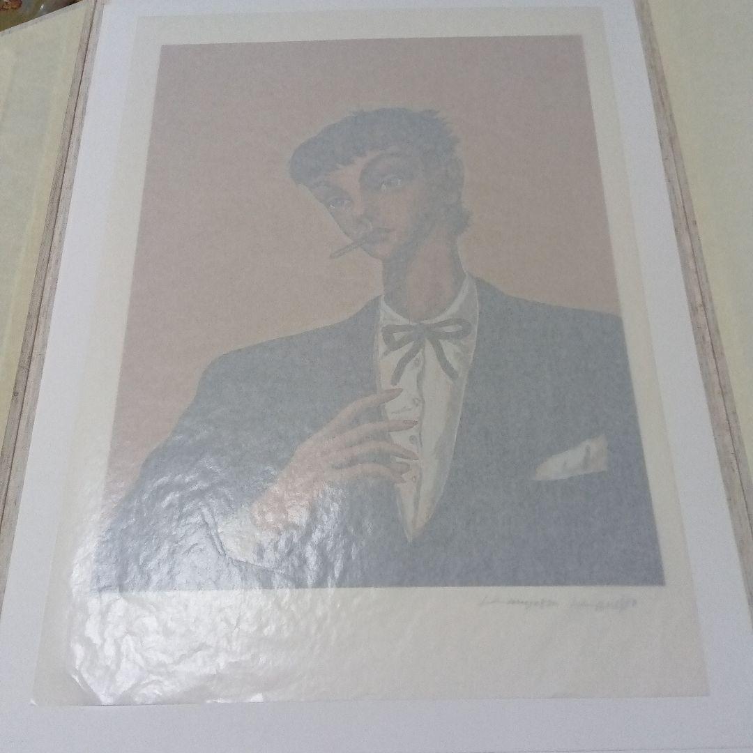 金子國義　金子国義　版画　リトグラフ　サイン　署名　４枚セット　シルクスクリーン