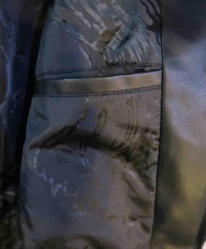 L ファー ブルゾン 大きなサイズ グレー ロック ロカビリー ヴィジュアル系