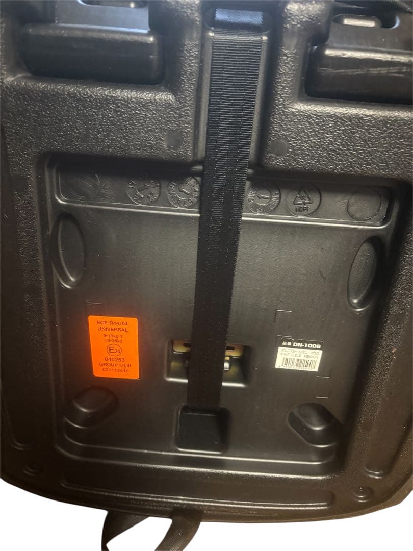 レア　ミニーマウスチャイルドシート　ジュニアシート　リボン