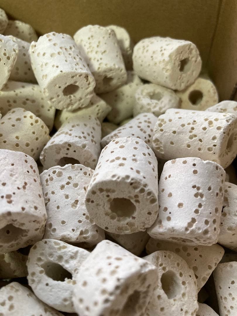 20Lろ材水質浄化抜群濾過フィルター自社製高品質セラミックリング送料込み即時発送