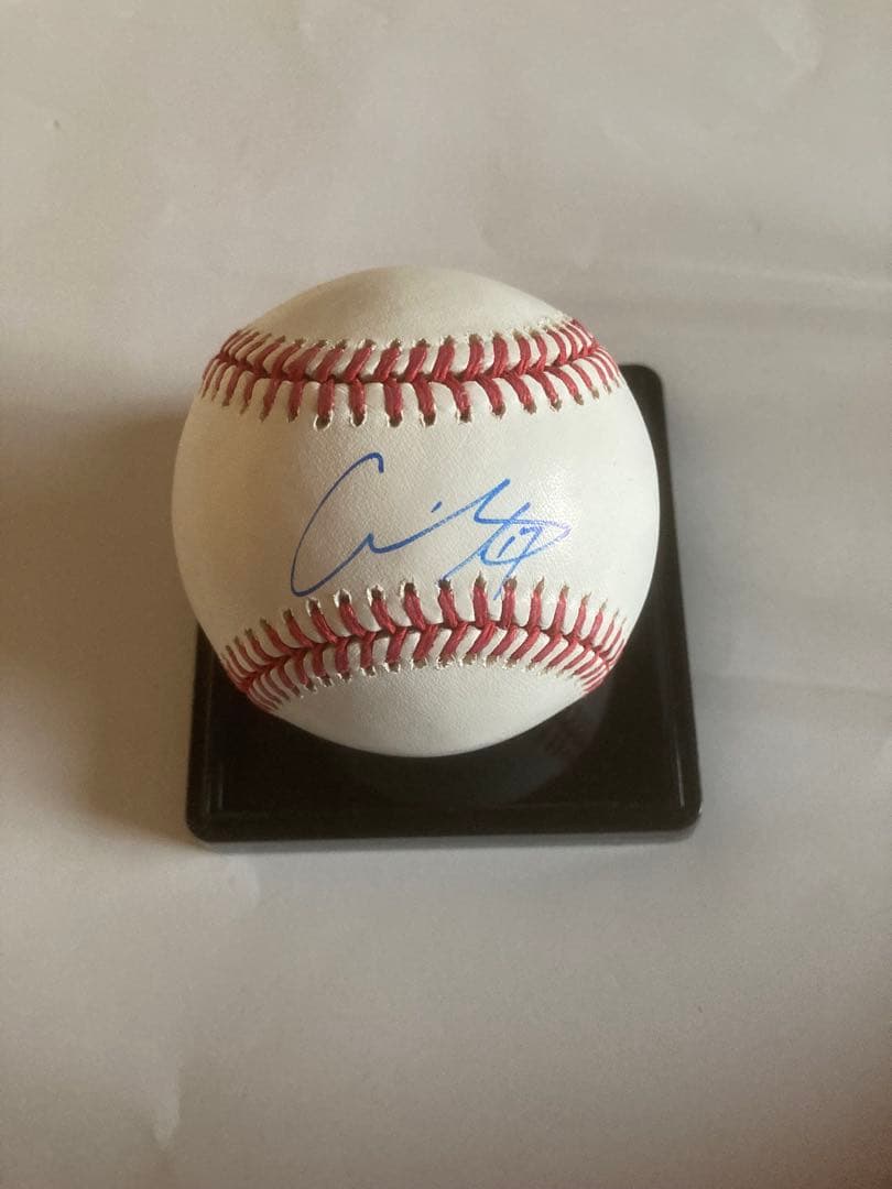 MＬＢ公式球　大谷翔平選手　 直筆サインボール　新品ケース付