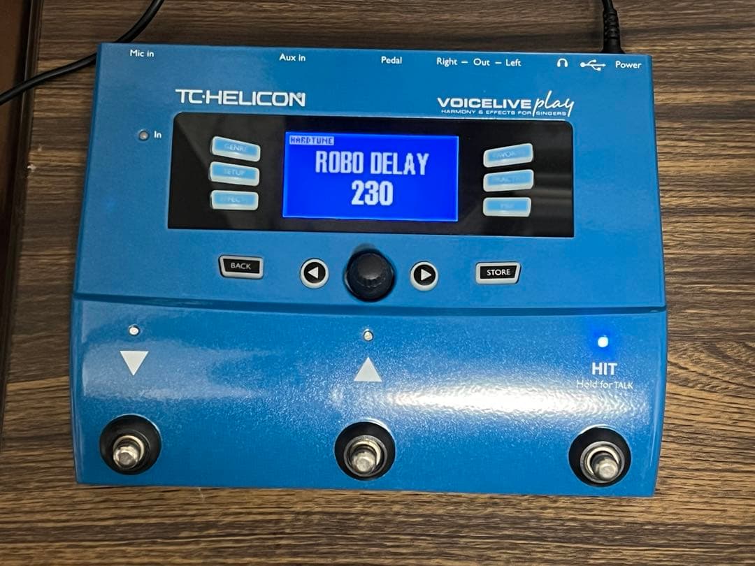 即配送　TC HELICON VoiceLive Play アダプター付き