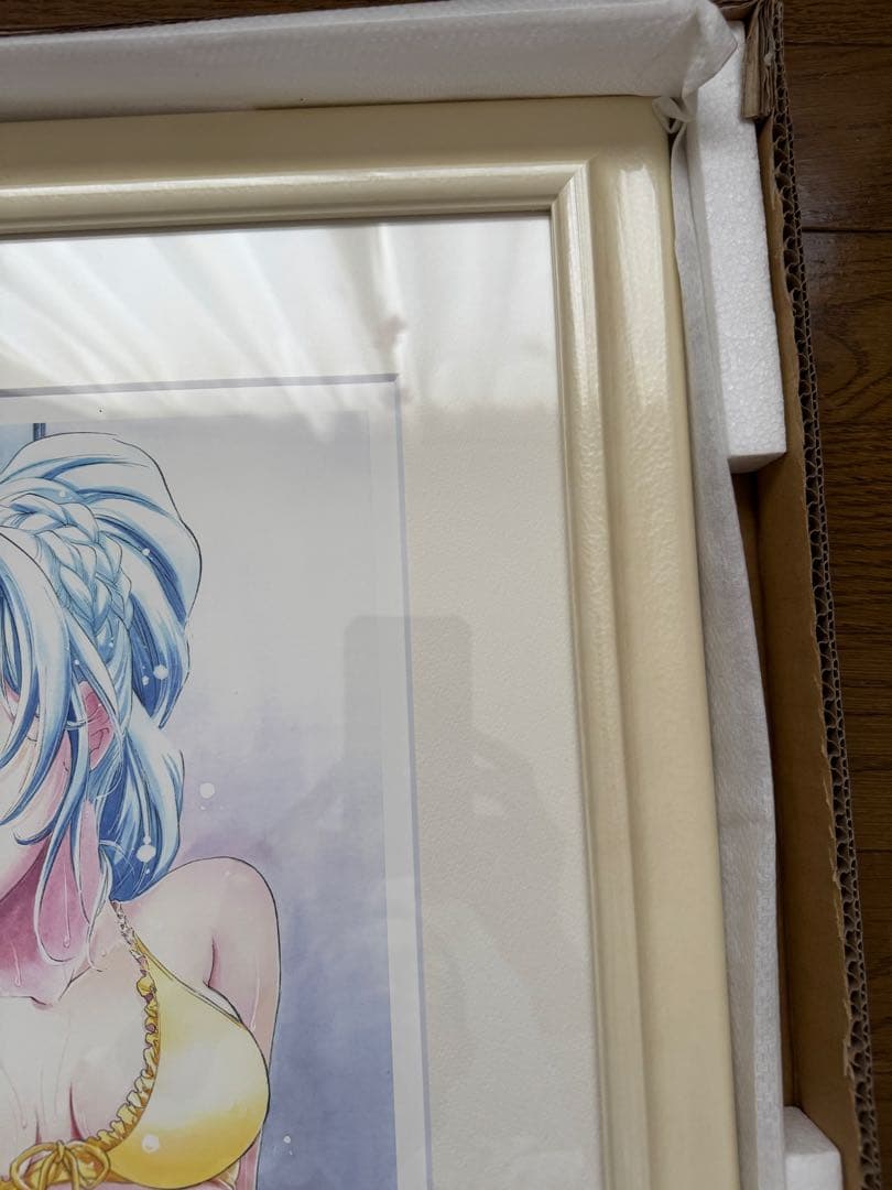 四季童子　フルメタルパニック！　複製原画　雪の降る夜に　2/25