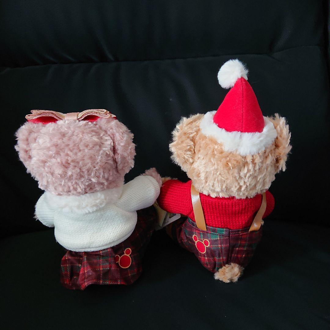 上海ディズニー ダッフィー&シェリーメイ 2022年クリスマス SSぬいぐるみ