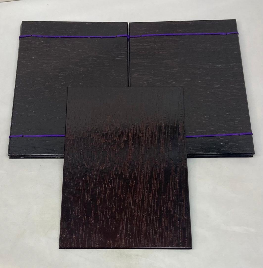 B216 茶箱セット 19点　雪月花　七宝繋文　溜漆　描き合わせ塗　茶道具