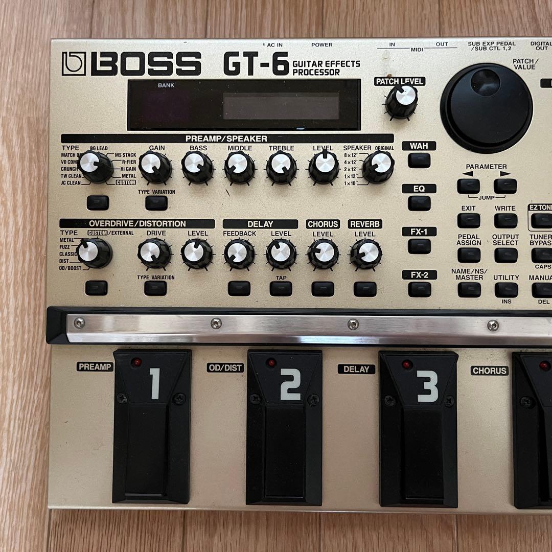 BOSS GT-6 ギター用マルチエフェクター