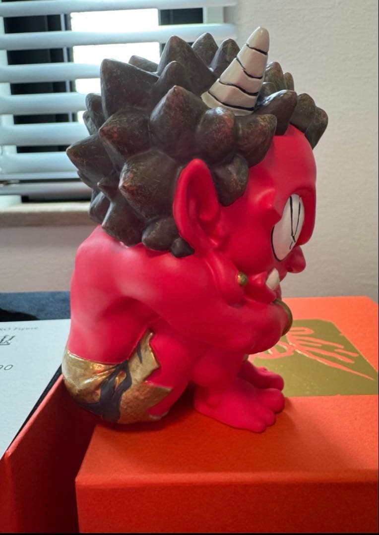 瀧下和之　鬼　赤鬼　 KAZUYUKI TAKISHITA フィギュア　390体