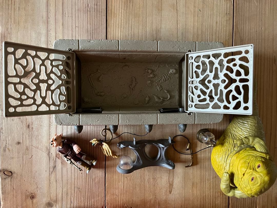 オールドケナー スターウォーズ ジャバ 玉座 おまけ Ree Yees