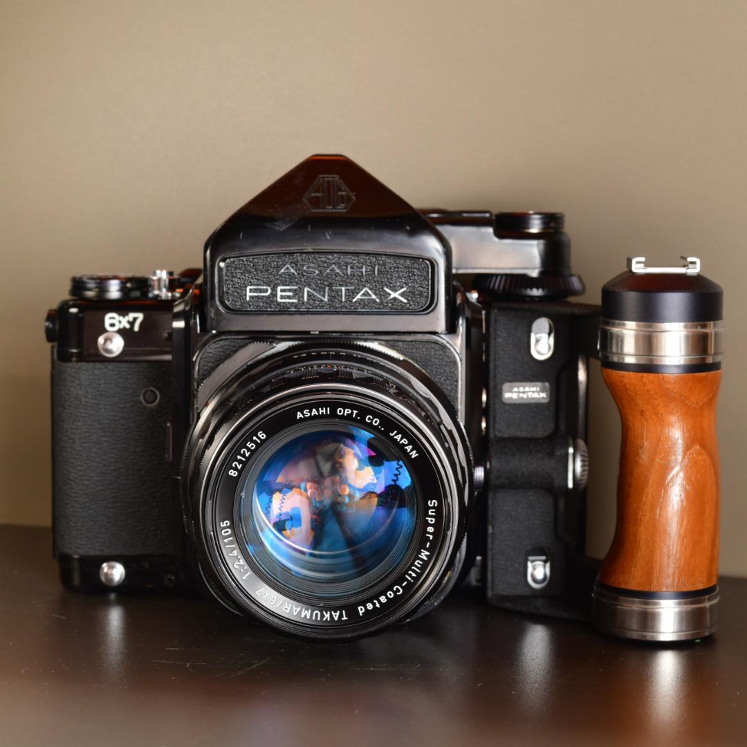 分解清掃・整備済 PENTAX 6×7 ペンタックス TTL　105mmF2.4