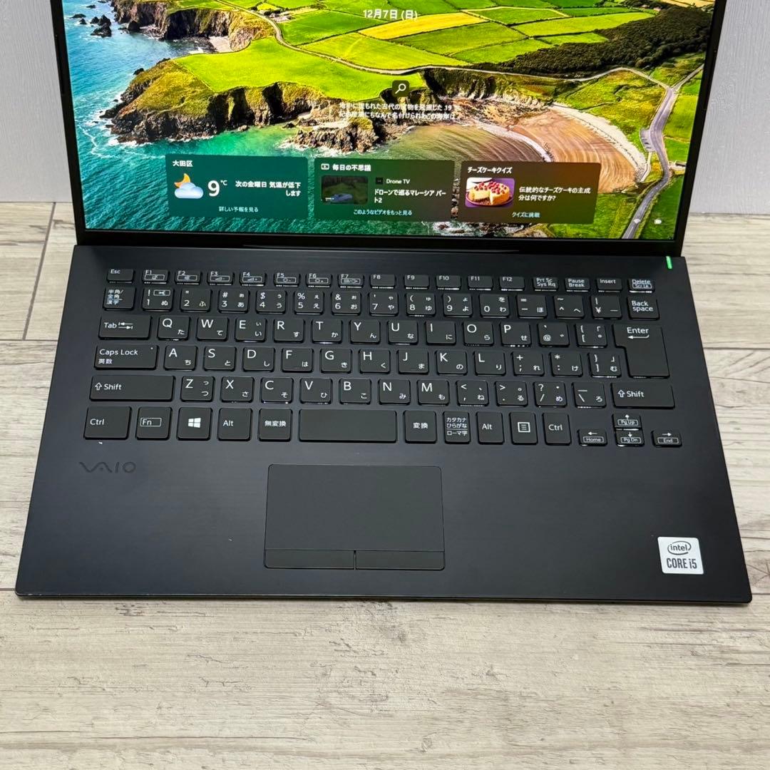 第10世代i5 VAIO Pro PK ノートPC 薄型軽量 win11 SSD